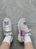 斯凱奇（Skechers）奶茶熊女鞋秋季厚底老爹鞋軟底百搭熊貓鞋休閑運動(dòng)鞋149238 曬單實(shí)拍圖