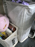 侑家良品桌下書(shū)包置物架收納筐辦公室工位放包小推車(chē)帶輪宿舍移動(dòng)收納架 曬單實(shí)拍圖