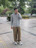 駱駝男裝休閑褲男秋冬季新款2025戶(hù)外防潑水寬松休閑沖鋒長(cháng)褲男 番木棕 L 曬單實(shí)拍圖