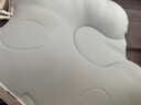 婧麒（JOYNCLEON）嬰兒定型枕0-6個(gè)月睡圓頭糾正頭型寶寶防偏頭0-1歲 藍(lán) Jzt192122 曬單實(shí)拍圖