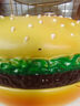 床頭可愛(ài)創(chuàng  )意飾品搞怪漢堡紙巾盒創(chuàng  )意沒(méi)事復古客廳抽紙盒家 加大巨無(wú)霸漢堡【紙巾盒】 曬單實(shí)拍圖