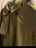 fano studios范洛Fano 經(jīng)典廓形氣質(zhì)風(fēng)衣外套女中長款經(jīng)典英倫風(fēng)系帶2025秋季 卡其色 XS （第二批） 曬單實拍圖
