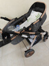 ANGI BABY嬰兒推車可坐可躺嬰兒車輕便折疊新生兒減震高景觀雙向兒童手推車 輕奢儒雅灰【一鍵收車+四輪EVA】 曬單實拍圖
