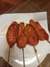 珍美草原里脊肉片鐵板里脊肉串半成品食材奧爾良燒烤油炸雞肉串空氣炸鍋 【大串】1.4斤20串（35g/串） 曬單實(shí)拍圖