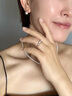BEAUFINA珠寶 akoya海水珍珠耳釘18k金耳飾女精致優(yōu)雅守護(hù)系列極光正圓 6.5-7mm 曬單實(shí)拍圖
