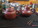 雋壺堂宜興全手工思婷家用功夫茶具煮茶泡茶壺 紫砂壺原礦皺皮朱泥內(nèi)推 思婷 130ml 曬單實拍圖
