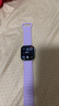 Apple/蘋(píng)果 Watch Series 10 智能手表GPS款42毫米銀色鋁金屬表殼丹寧色運動(dòng)型表帶M/L MX1K3CH/B 曬單實(shí)拍圖