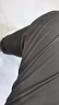 羅蒙（ROMON）休閑褲男2025夏季商務九分褲子男士百搭修身小腳男褲 深灰色 32 曬單實拍圖
