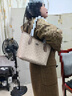 蔻馳（COACH）【品牌直供】女士CITY23小號單肩托特包拼色CU759 曬單實(shí)拍圖