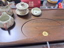 菲享整塊實木茶盤天然胡桃木紋茶臺茶托盤簡約家用大號茶臺排水式茶盤 鏡花水月-胡桃木紋【65*32*2.8】 【2024新款實木茶盤-店長推薦】 曬單實拍圖