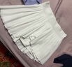 耐克（NIKE）女子網(wǎng)球半身裙速干運動(dòng)夏季白色百褶運動(dòng)半身裙 DR6850-100 S 曬單實(shí)拍圖