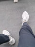 宇橋敘椰子鞋350滿天星莆田男鞋休閑鞋女網(wǎng)面飛織透氣情侶鞋子 白滿天星 42 運(yùn)動鞋碼 曬單實(shí)拍圖