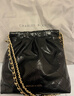CHARLES&KEITH迷你菱格流浪包單肩斜挎雙肩包包女包生日禮物CK2-60782390 Black黑色 S 曬單實(shí)拍圖