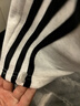 浪莎條紋運動(dòng)褲女春秋季高腰寬松百搭可兩穿束腳闊腿休閑衛褲 曬單實(shí)拍圖