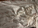 云想衣兒童睡裙女童睡裙夏季涼感莫代爾棉抗菌甜美溫柔條花套頭睡裙16碼 曬單實(shí)拍圖