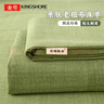 金號老粗布床單單件 加厚被單學(xué)生宿舍床上用品單件 200*230cm 嫩綠 曬單實(shí)拍圖