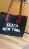 蔻馳（COACH）奧萊男士COACH圖案RELAY 34號單肩包手提包托特包 New York圖案 曬單實拍圖