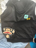 大嘴猴（paul frank）童裝兒童套裝2025秋冬季款中大童潮酷男女童寬松舒適中大童休閑裝 112F黑色 150 曬單實(shí)拍圖