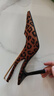 CHARLES&KEITH豹紋尖頭氣質(zhì)包頭涼鞋高跟鞋生日禮物送女友CK1-60280451 ANIMAL PRINT BROWN棕色/深棕色 38 （245） 曬單實(shí)拍圖