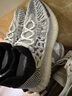 阿迪達(dá)斯YEEZY350條紋斑馬椰子夏日透氣男女休閑鞋IG9608 41 曬單實(shí)拍圖