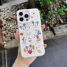殼韻 米奇適用蘋果16promax手機殼新款iPhone15promax磨砂14卡通可愛13個性創(chuàng)意12全包防摔硅膠保護套 白色[寫字米奇]磨砂彩銀 iPhone16pro 曬單實拍圖
