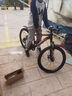 鳳凰（Phoenix）兒童自行車(chē)山地車(chē)學(xué)生車(chē)腳踏車(chē)6-12-18歲童車(chē) 霸道 黑紅色 24寸 曬單實(shí)拍圖