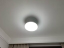美的（Midea）風(fēng)扇燈餐廳吊扇燈led臥室燈隱形扇葉遙控三防燈具熟睡風(fēng)包安裝 曬單實(shí)拍圖