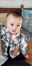 G.DUCKKIDS男童秋裝襯衫套裝2025新款兒童洋氣外套寶寶休閑春秋季三件套韓版 黑色 WX格子開衫三件套 100 cm 曬單實(shí)拍圖