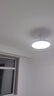 歐普（OPPLE）風(fēng)扇燈吊扇燈24瓦LED照明低噪音餐廳臥室吊燈燈具包安裝 冰風(fēng)白 曬單實(shí)拍圖