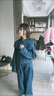 G.DUCKKIDS小黃鴨童裝女童套裝春秋季2025新款中大兒童牛仔套裝女孩洋氣衣服 藍色 140 尺碼9~10歲【130-140cm】cm 曬單實(shí)拍圖