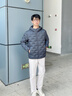 波司登（BOSIDENG）25年新款90鵝絨輕薄羽絨服男短款休閑連帽保暖防風(fēng)外套B250131035 極地灰8270-格雷系 S 170/92A 體重約120-130斤 曬單實(shí)拍圖