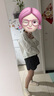 Marc O'Polo/MOP  【明星同款】25秋季新款時(shí)尚設(shè)計(jì)感白色寬松連帽夾克外套女 白色100 S 曬單實(shí)拍圖