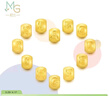 周生生字母串珠 黃金轉運珠生日愛(ài)意禮物 定價(jià)單顆 92898C字母C 曬單實(shí)拍圖