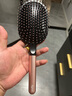 戴森（DYSON）造型板梳 氣囊板梳 玫瑰金色 七夕情人節禮物 曬單實(shí)拍圖