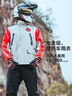 藍獅雨衣雨褲套裝分體式摩托車(chē)電動(dòng)車(chē)男士戶(hù)外防暴雨騎行雨衣摩旅釣魚(yú) 幸運使者-黑灰  雙袖口+隱藏鞋套 XXL 1件 曬單實(shí)拍圖