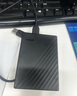 西部數據（WD）2TB 移動(dòng)硬盤(pán) USB3.0 My Passport隨行版2.5英寸 黑 機械硬盤(pán) 筆記本電腦外接 大容量加密存儲 曬單實(shí)拍圖