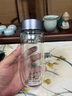 果茲（GUOZI）高硼硅雙層玻璃杯加厚防燙隔熱便攜式水杯茶水分離教師節(jié)禮物 曬單實(shí)拍圖