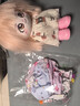 ONEVAN棉花娃娃換裝女玩偶送娃衣無(wú)屬性20cm厘米公仔小女孩毛絨玩具禮物 咪桃（帶出生證） 有骨架【5件裙+鞋子+梳子+皮筋+4個(gè)發(fā)夾】 曬單實(shí)拍圖