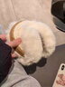 卡汐沐 毛絨耳罩女冬季保暖韓版護耳套暖耳捂子耳包男騎行騎車(chē)防寒凍 卡其色【優(yōu)質(zhì)版】可折疊加絨加厚款 曬單實(shí)拍圖