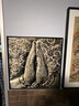 佛手新中式玄關(guān)裝飾畫(huà)茶室禪意掛畫(huà)酒店正對(duì)門(mén)方形畫(huà)走廊過(guò)道壁畫(huà) 菩提佛手Sd-01【熱賣款】 50*50 高清油畫(huà)布 百搭黑框 曬單實(shí)拍圖