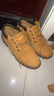 添柏嵐（Timberland）踢不爛男鞋大黃靴戶(hù)外防潑水防污偏大|A1P3L A1P3LW/小麥色 TB1 僅批次不同 43 曬單實(shí)拍圖