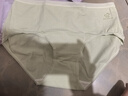都市麗人A類棉女士內褲女100%純棉10A抑菌中腰女生三角褲獨立包裝4條L 曬單實拍圖