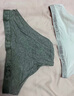 Calvin Klein內(nèi)衣女士三條裝ck本命年提花棉質(zhì)微彈比基尼三角內(nèi)褲女QP2349O Q7Z-太空黑/櫻花粉/椰青灰 3條 S 尺碼偏大，建議拍小一碼 曬單實(shí)拍圖
