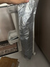AKBK平口垃圾袋銀色60*80cm75只單面1.2絲加厚中大號家用一次性塑料袋 曬單實拍圖