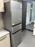 海爾（Haier）217升三門(mén)宿舍租房家用小冰箱小型抗菌凈味風(fēng)冷無(wú)霜一級能效節能BCD-217WGHC3E9S9家電國家補貼20% 曬單實(shí)拍圖