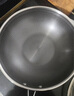 炊大皇 炒鍋 304不銹鋼炒菜鍋煎鍋 平底不粘炒鍋32cm 可立可視蓋不挑灶 曬單實拍圖