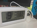 得力（deli）兒童節禮物充電電子鬧鐘背光家用學(xué)生兒童溫濕度計床頭鐘開(kāi)學(xué)升學(xué)必備白 LE103A開(kāi)學(xué)必備禮物 曬單實(shí)拍圖