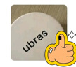 ubras5對裝無痕防走光硅膠胸貼女婚紗乳貼防滑防凸點小胸專用   圓形*5 曬單實拍圖
