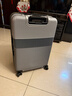 新秀麗（Samsonite）行李箱拉桿箱可擴展時(shí)尚商務(wù)密碼登機箱子旅行婚箱學(xué)生男女\GN0 銀色|可擴展【全球3年聯(lián)?！?24英寸 |凈重3.76kg-可托運 曬單實(shí)拍圖
