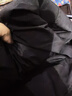 羅蒙（ROMON）棉服男冬季通勤商務(wù)休閑大碼純色棉襖保暖棉衣外套男M05黑色2XL 曬單實(shí)拍圖